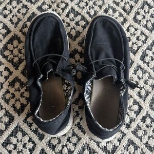 Hey Dude Black Women's Flats